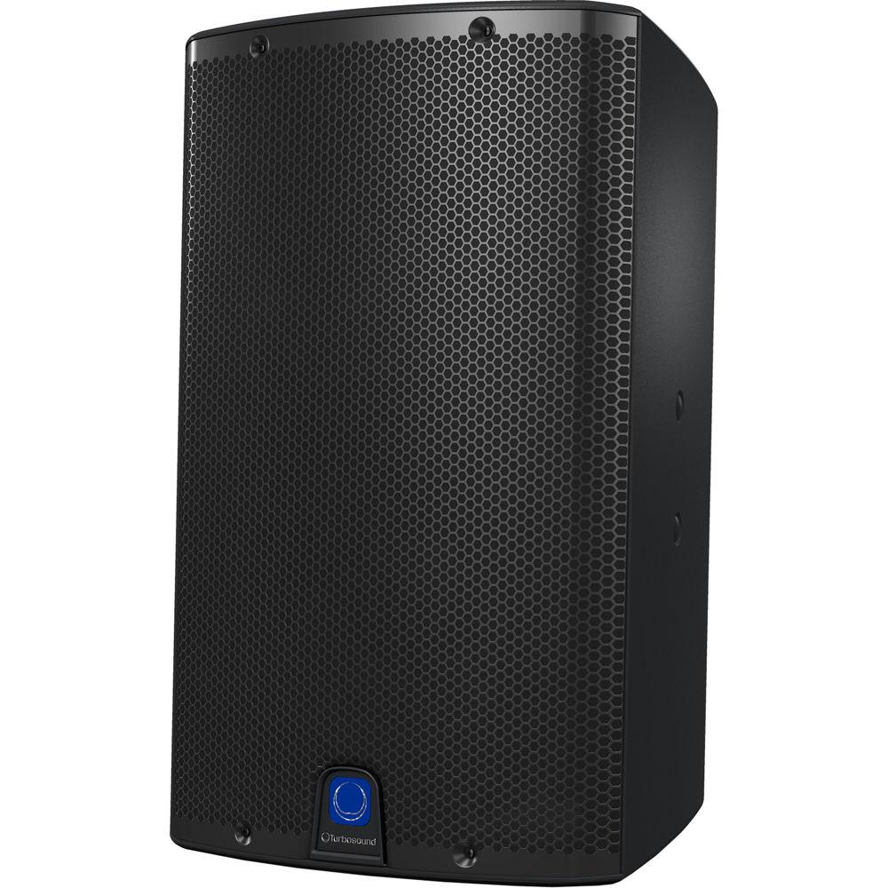 Turbosound iX12 2-Way 1000W 12" Powered Loudspeaker with KLARK TEKNIK DSP Technology, Remote Control via iPhone iPad and Bluetooth Audio Streaming