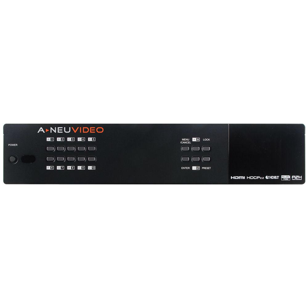 A-Neuvideo ANI-1082UHD 10x10 HDMI HDBaseT Matrix Switcher, A-Neuvideo, ANI-1082UHD, 10x10, HDMI, HDBaseT, Matrix, Switcher