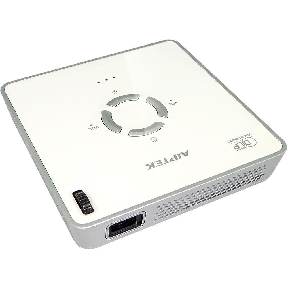 Aiptek MobileCinema i120 120-Lumen DLP Pico Projector with Wi-Fi