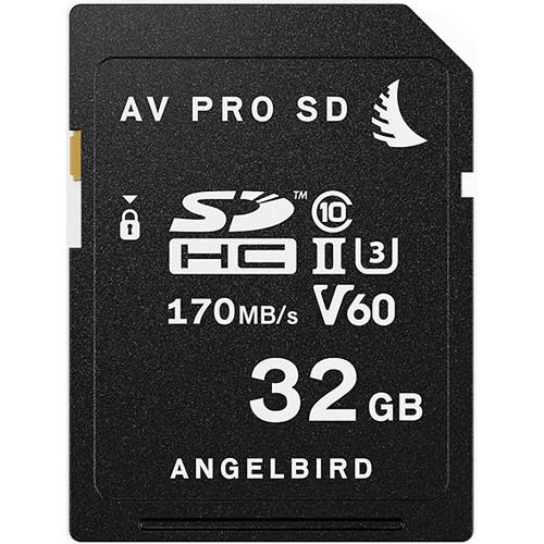 Angelbird 32GB AV Pro UHS-II SDHC Memory Card