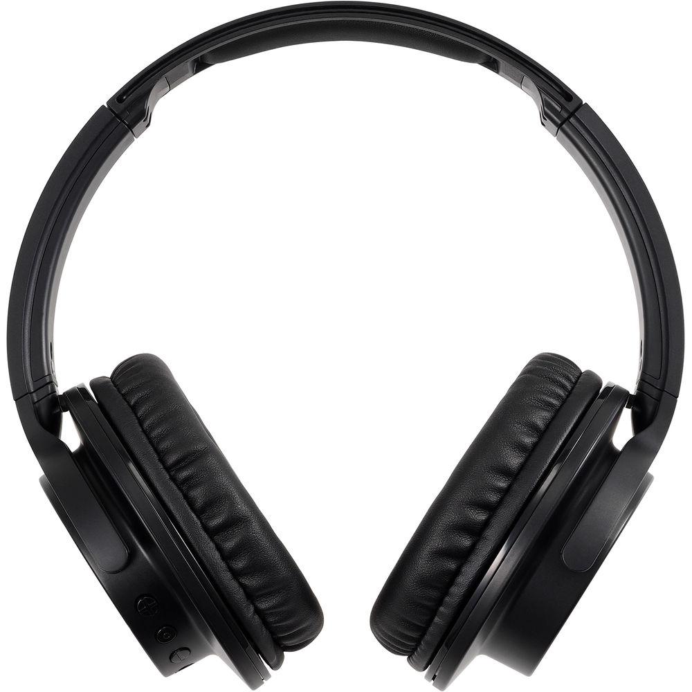 Audio-Technica Consumer ATH-ANC500BT QuietPoint Wireless Over-Ear Noise-Canceling Headphones
