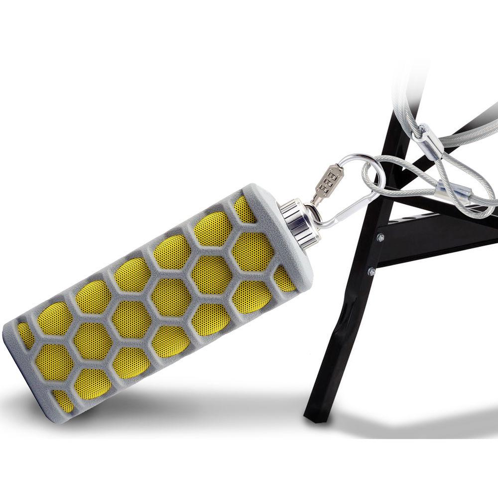 CTA Digital Anti-Theft Outdoor Bluetooth Speaker with Security Cable