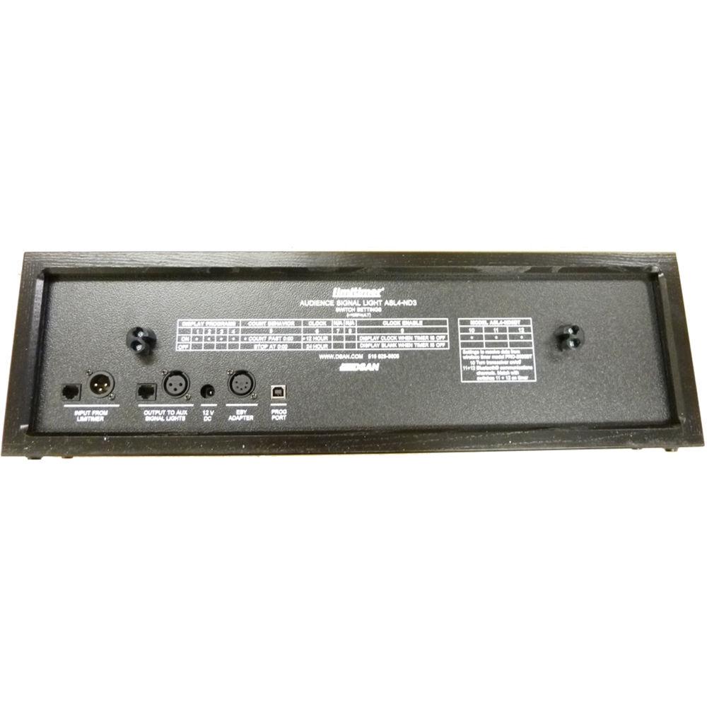 DSAN Corp. ASL4ND3BT Audience Signal Light with Bluetooth Receiver