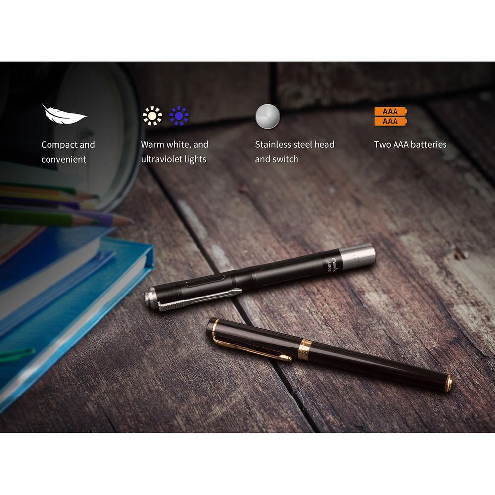 Fenix Flashlight LD05 V2.0 Flashlight with UV