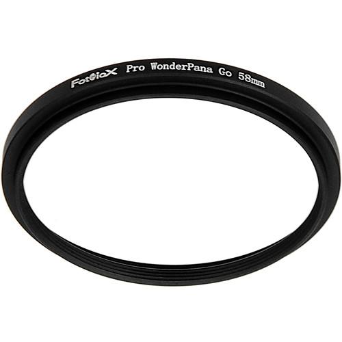 FotodioX Pro WonderPana Go Filter Adapter System with 58mm Step-Up Ring for GoPro Hero 3