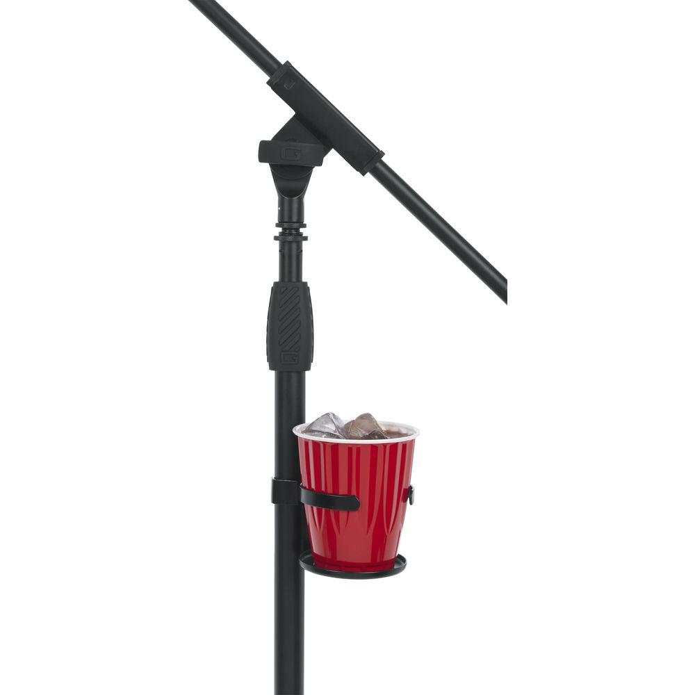 Gator Cases Single Cup Beverage Holder Mount for Mic Stand