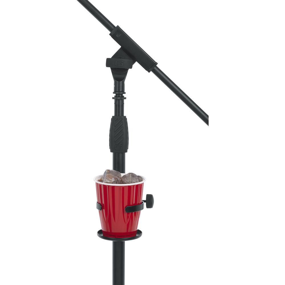Gator Cases Single Cup Beverage Holder Mount for Mic Stand