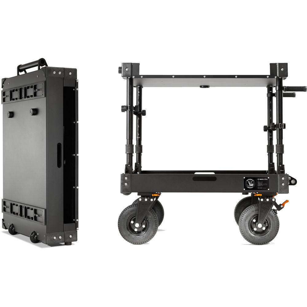 Inovativ Voyager 36 EVO Equipment Cart with X-Top Keyboard Shelf
