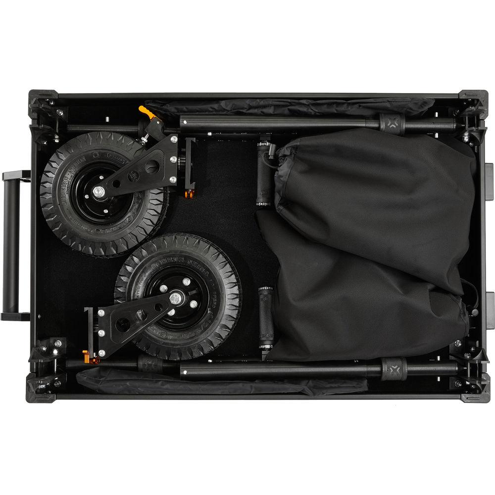 Inovativ Voyager 36 EVO Equipment Cart with X-Top Keyboard Shelf