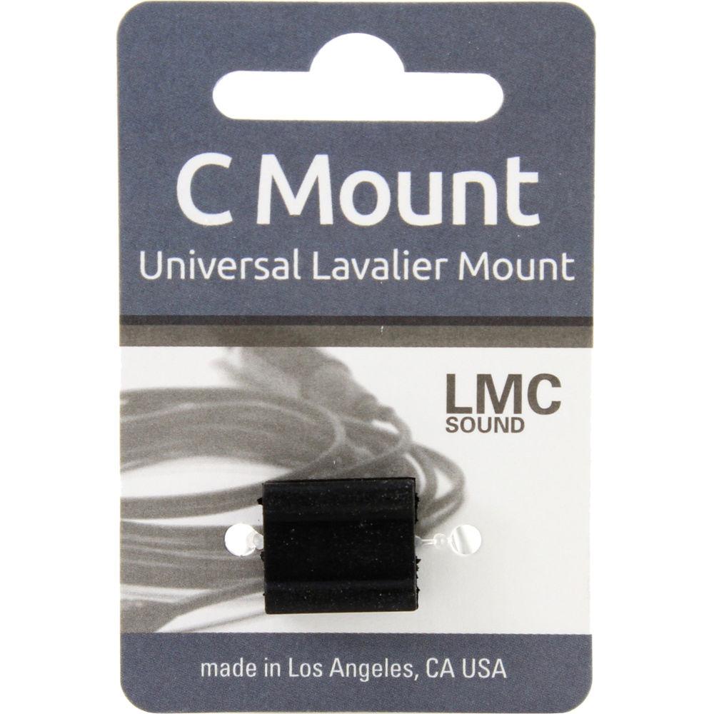 LMC Sound CMTBK C Mount Universal Lavalier Mount