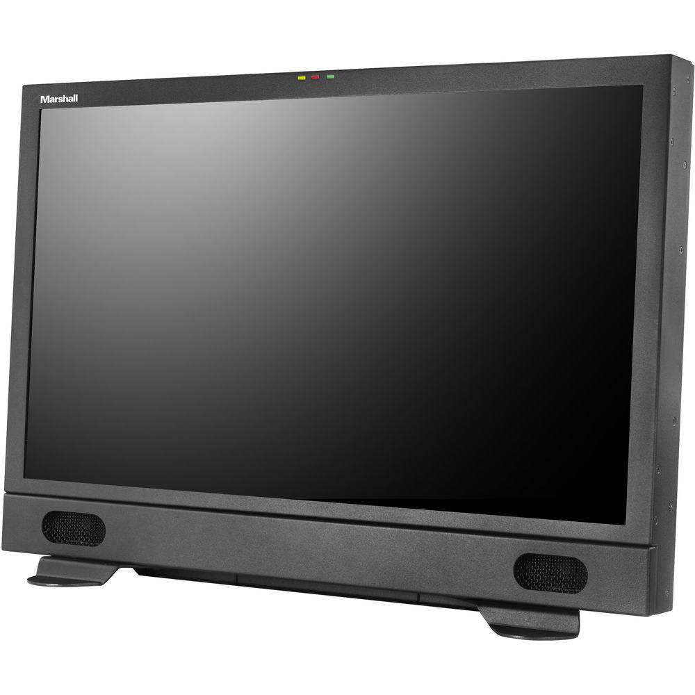 Marshall Electronics V-LCD241MD 24" LCD Desk Rackmount Monitor with 3G-SDI Module