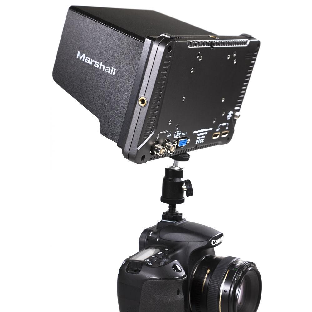 Marshall Electronics V-LCD70W-SH 7" Full HD LED Camera-Top Monitor