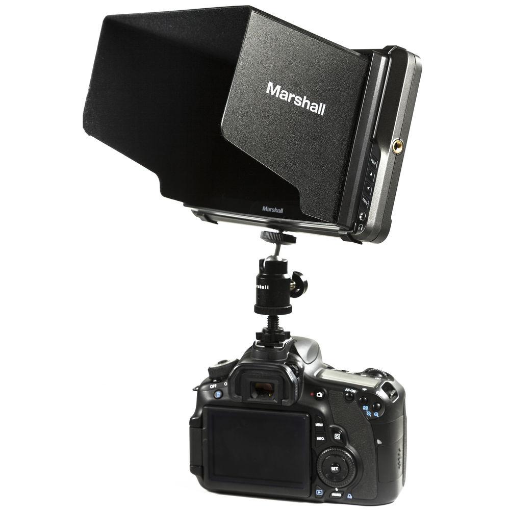 Marshall Electronics V-LCD70W-SH 7" Full HD LED Camera-Top Monitor