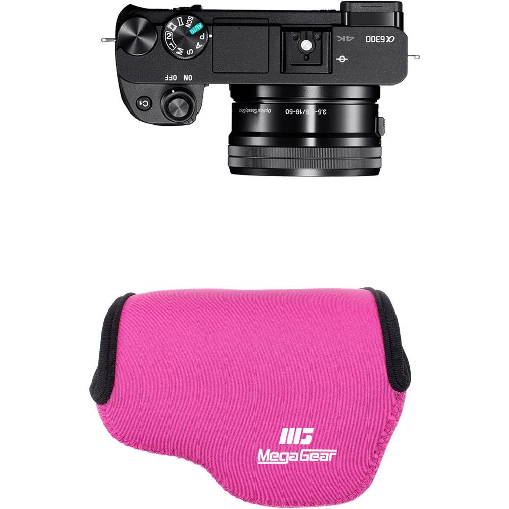 MegaGear Ever Ready Case for Sony A6000 A6300 with 16-50mm Lens