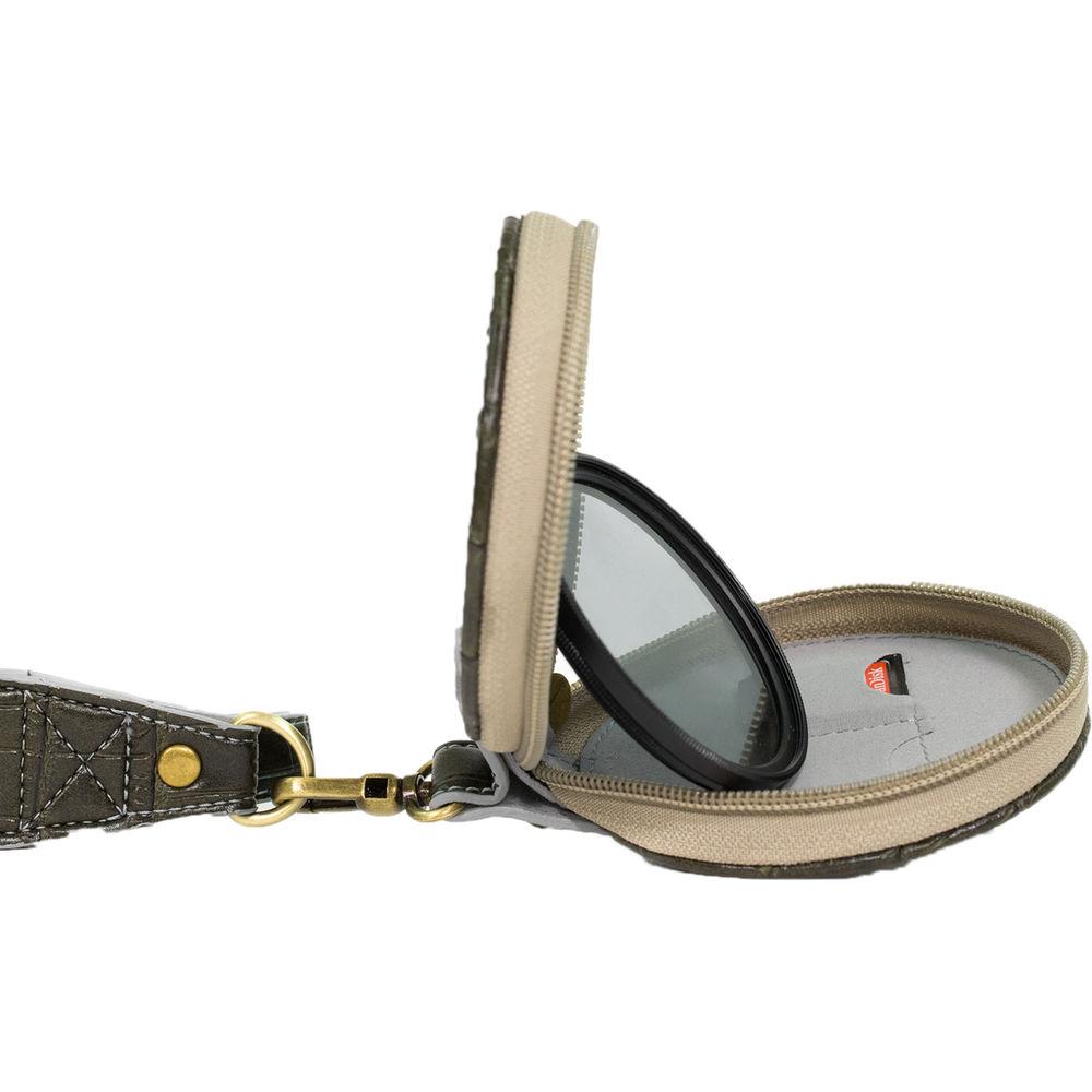 MegaGear Ever Ready PU Leather Half Case with Shoulder Strap for Nikon D3100-3400