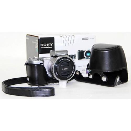 MegaGear MG247 Ever Ready Protective Camera Case for Sony NEX-5R with 16-50mm Lens