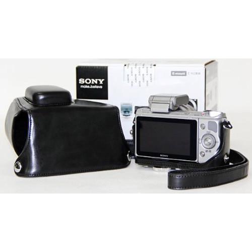 MegaGear MG247 Ever Ready Protective Camera Case for Sony NEX-5R with 16-50mm Lens
