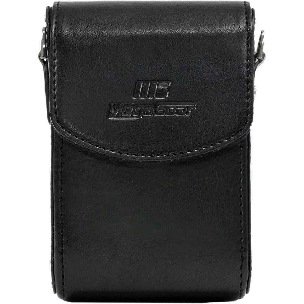 MegaGear Protective Leather Camera Case for PowerShotS120, COOLPIX P340, L28, Lumix ZS50, TZ70, ZS45, TZ57, Select Cyber-Shot