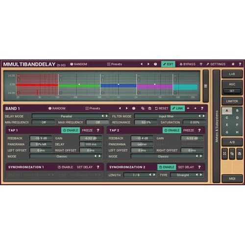 MeldaProduction MMultiBandDelay - Multiband Delay Plug-In