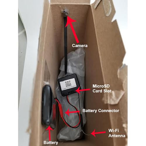 Mini Gadgets DIY Covert 1080p Wi-Fi Camera Kit