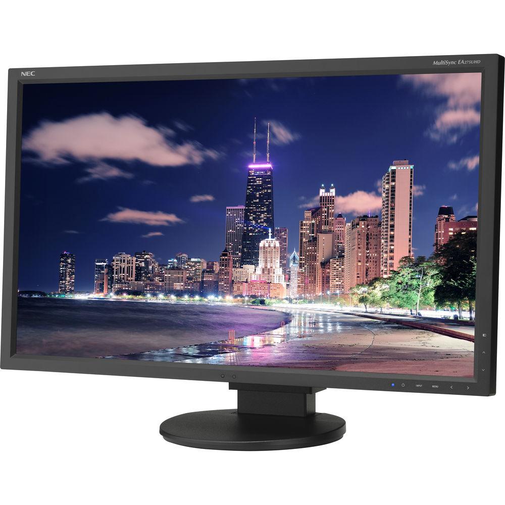 NEC MultiSync EA275UHD-BK-SV 27" 4K UHD sRGB IPS Monitor with SpectraViewII