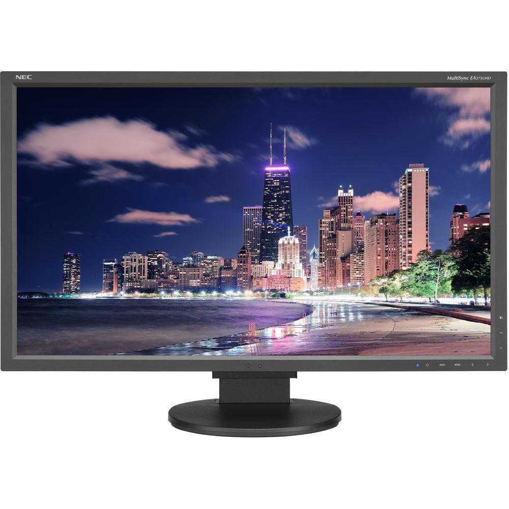 NEC MultiSync EA275UHD-BK-SV 27" 4K UHD sRGB IPS Monitor with SpectraViewII