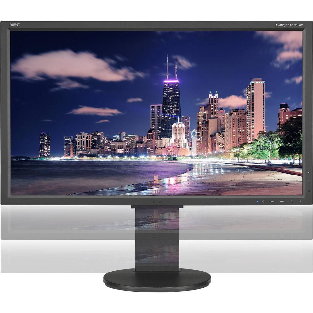NEC MultiSync EA275UHD-BK-SV 27" 4K UHD sRGB IPS Monitor with SpectraViewII