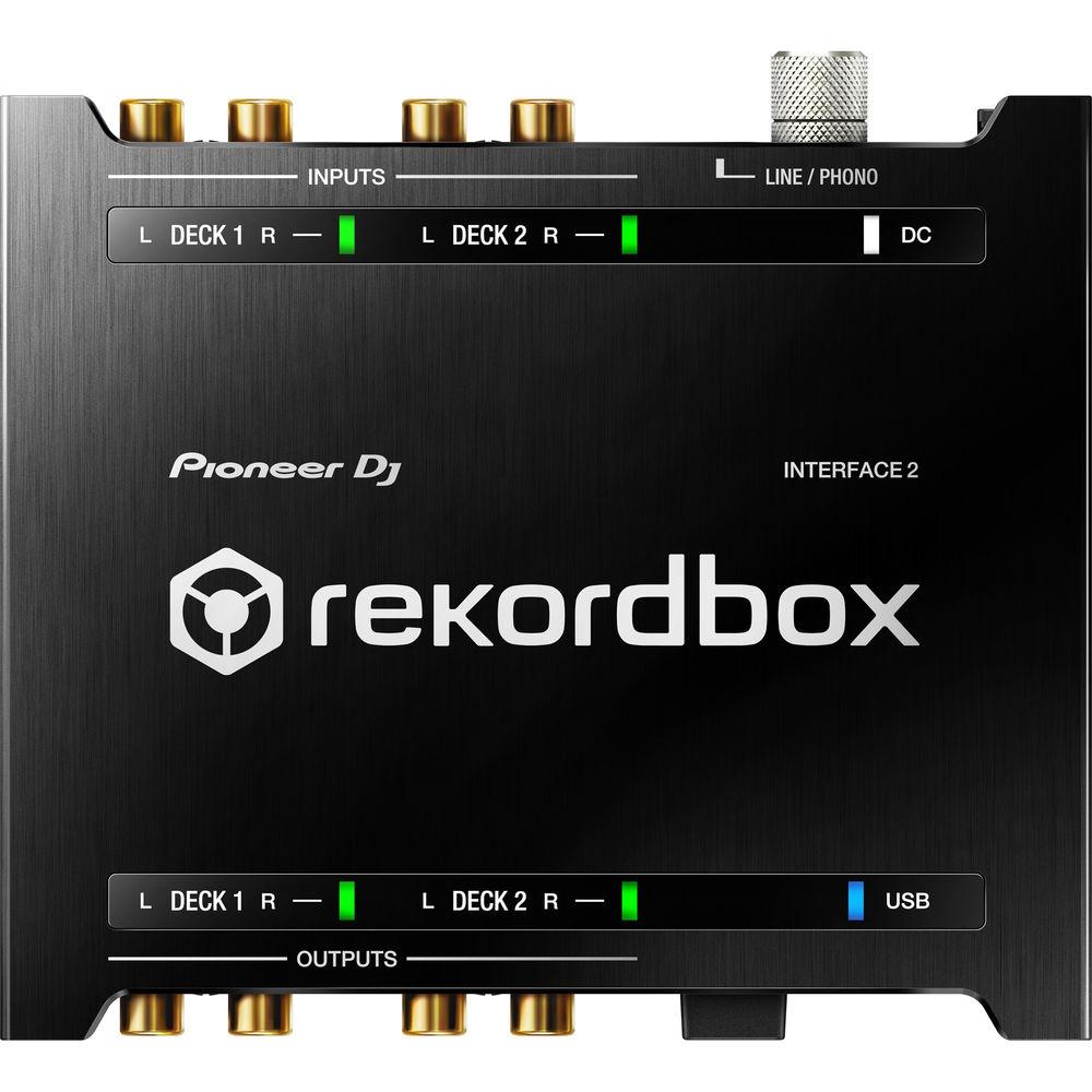 Pioneer DJ Interface 2 - Audio Interface with rekordbox dj and dvs
