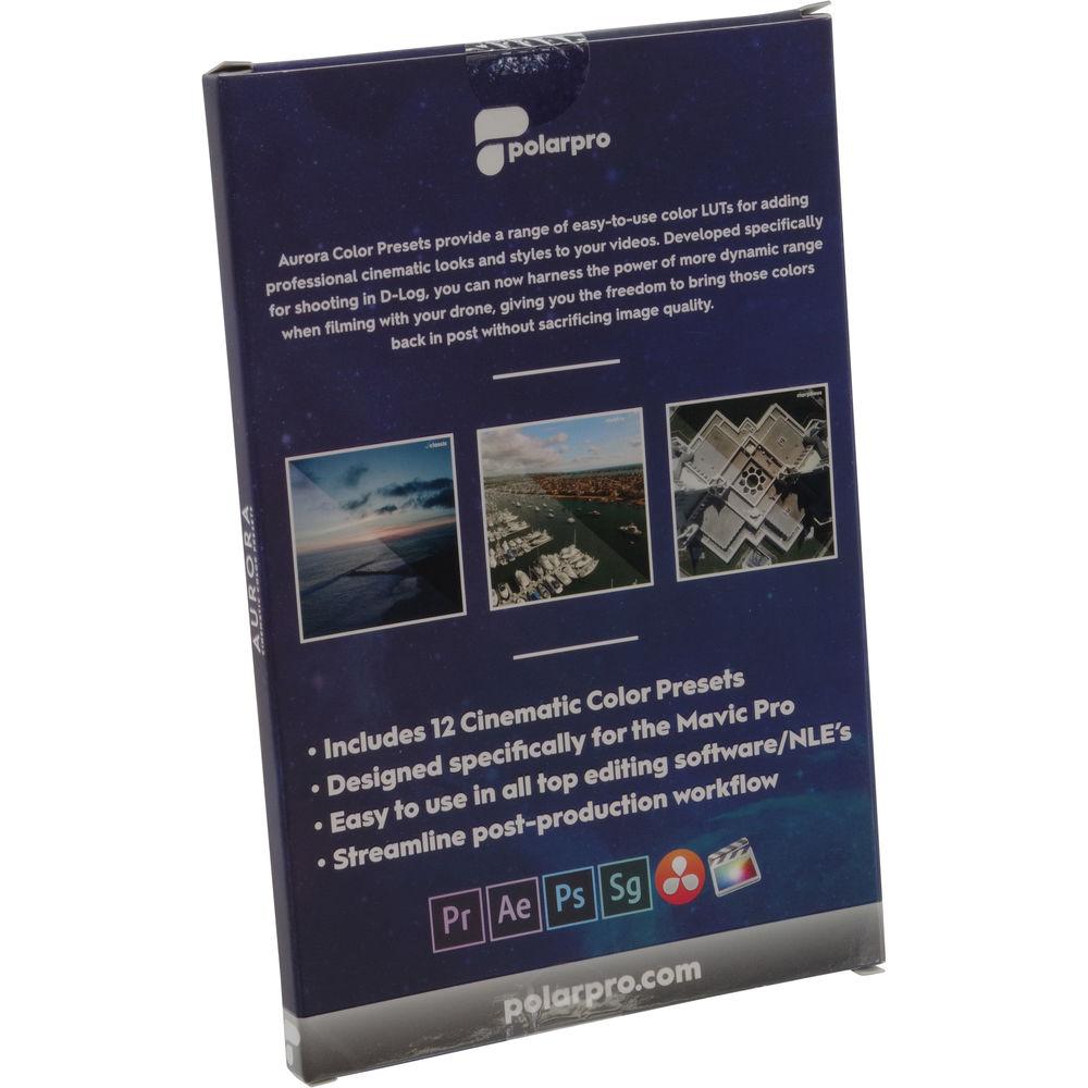 PolarPro Aurora Cinematic Color Presets for Mavic Pro Edition