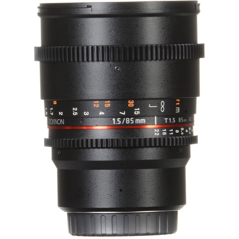 Rokinon 85mm T1.5 Cine AS IF UMC Lens for Micro Four Thirds