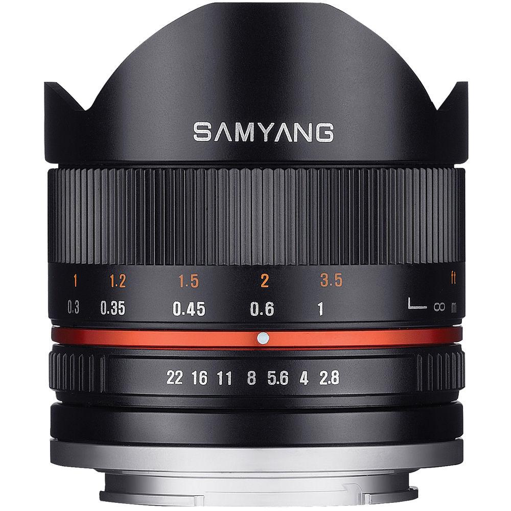 Samyang 8mm f 2.8 Fisheye II Lens for Sony E Mount