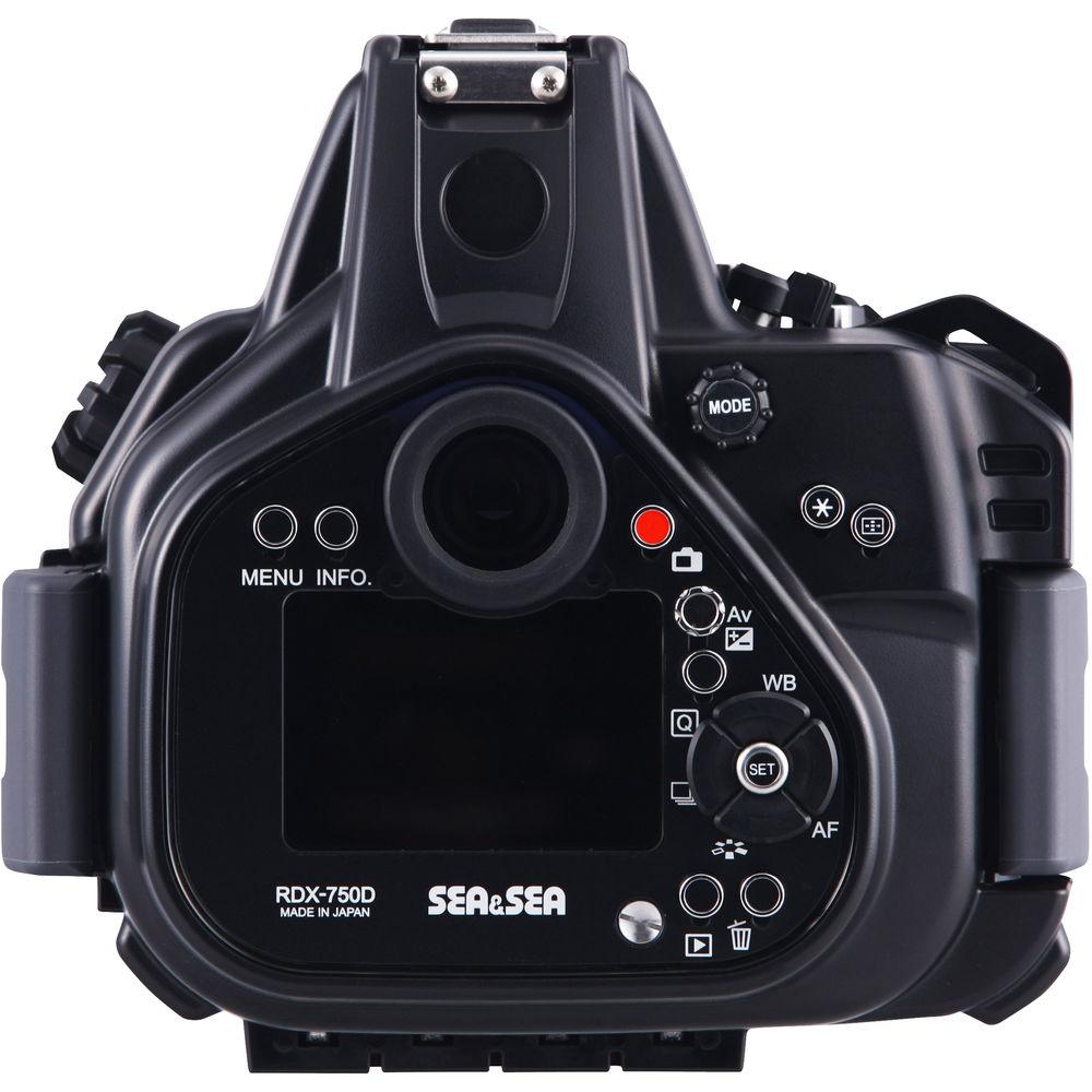 Sea & Sea RDX-750D Underwater Housing for Canon EOS Rebel T6i