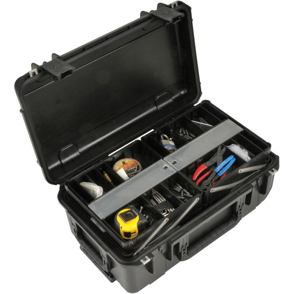 SKB iSeries 2011-7 Watertight Tech Box with Dual Trays
