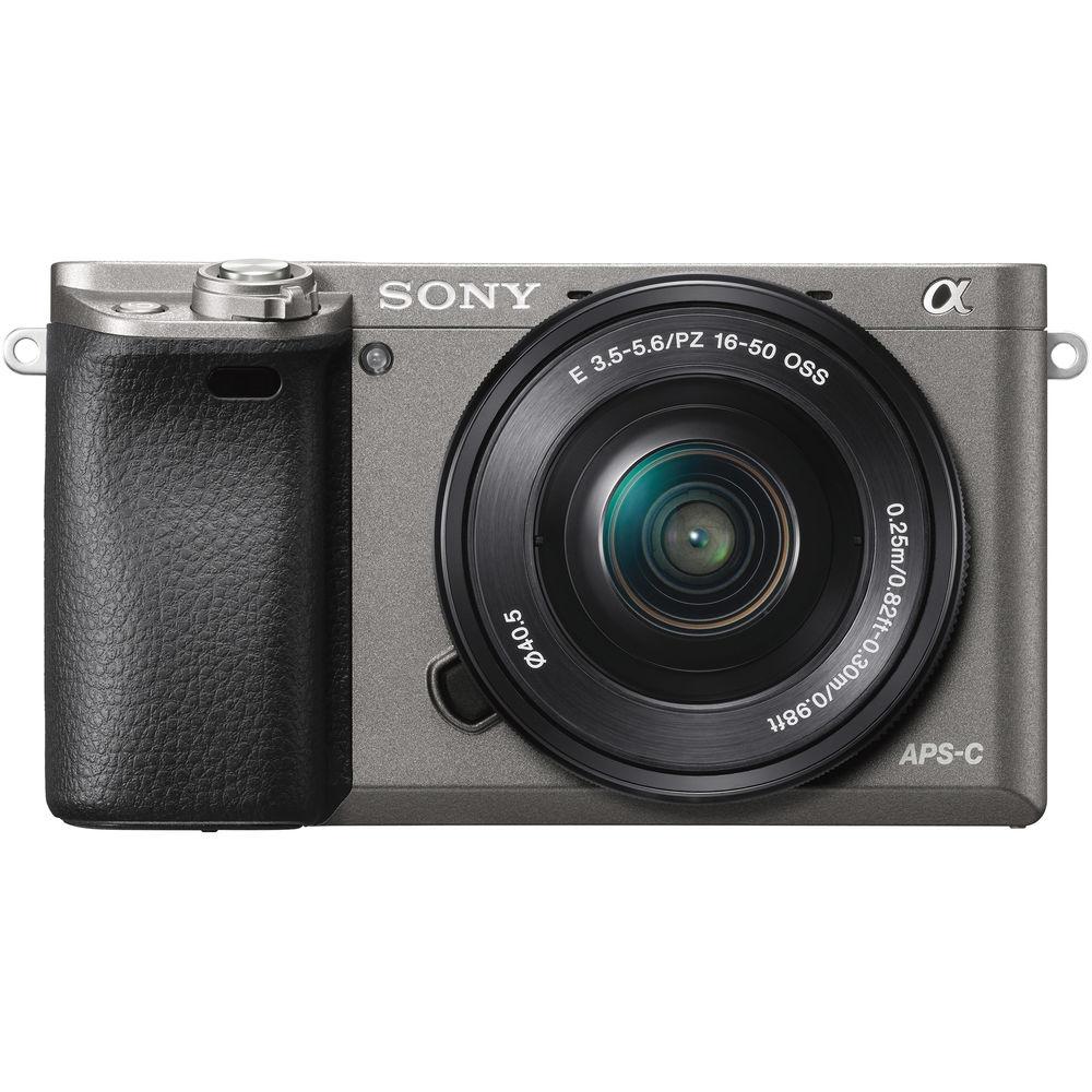 Sony Alpha a6000 Mirrorless Digital Camera with 16-50mm Lens