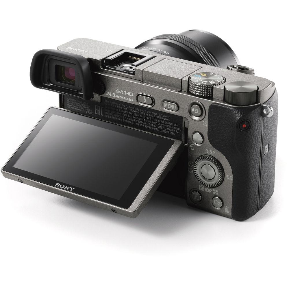 Sony Alpha a6000 Mirrorless Digital Camera with 16-50mm Lens