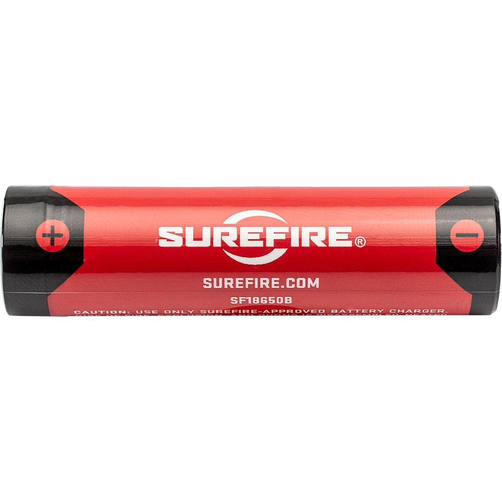 SureFire 18650 Li-Ion Rechargeable Battery with Charging Port