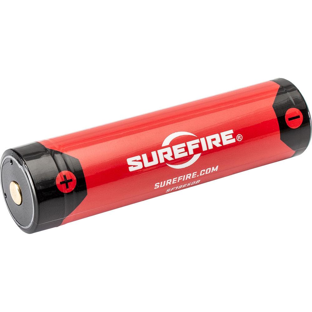 SureFire 18650 Li-Ion Rechargeable Battery with Charging Port