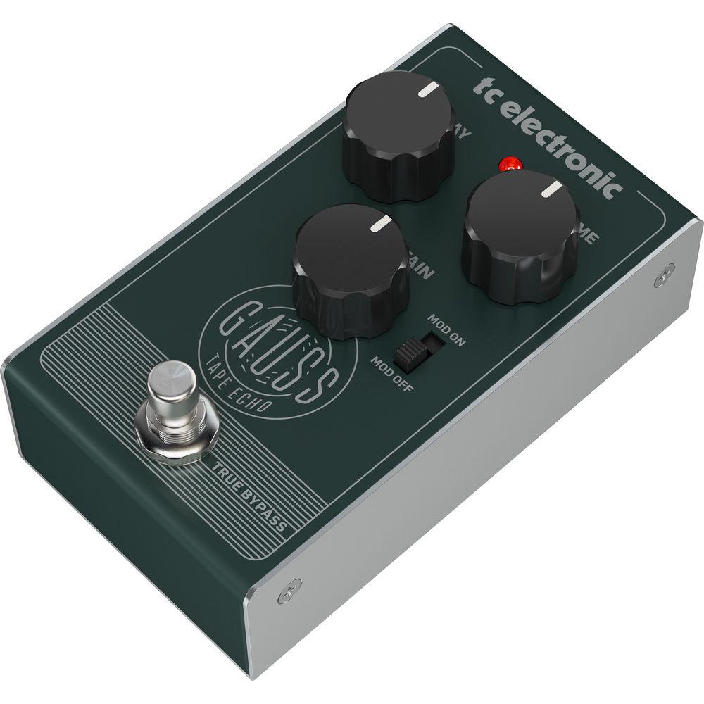 TC Electronic GAUSS Tape Echo Pedal for Electric Guitars