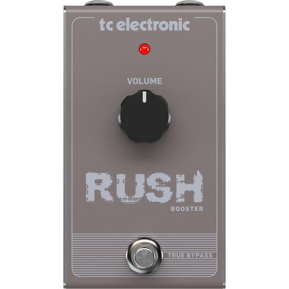TC Electronic RUSH BOOSTER Clean Boost Pedal for Electric Guitar