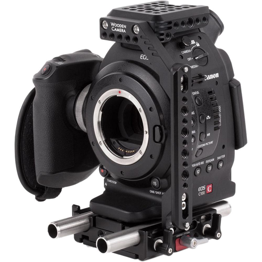 Wooden Camera Unified Cage NATO Arm for C100 MkII, C300 MkII, and C500