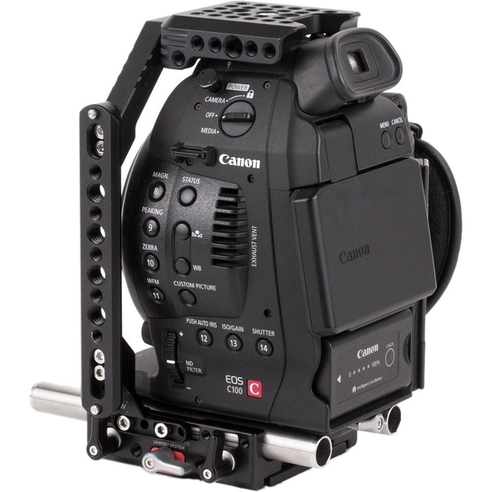 Wooden Camera Unified Cage NATO Arm for C100 MkII, C300 MkII, and C500