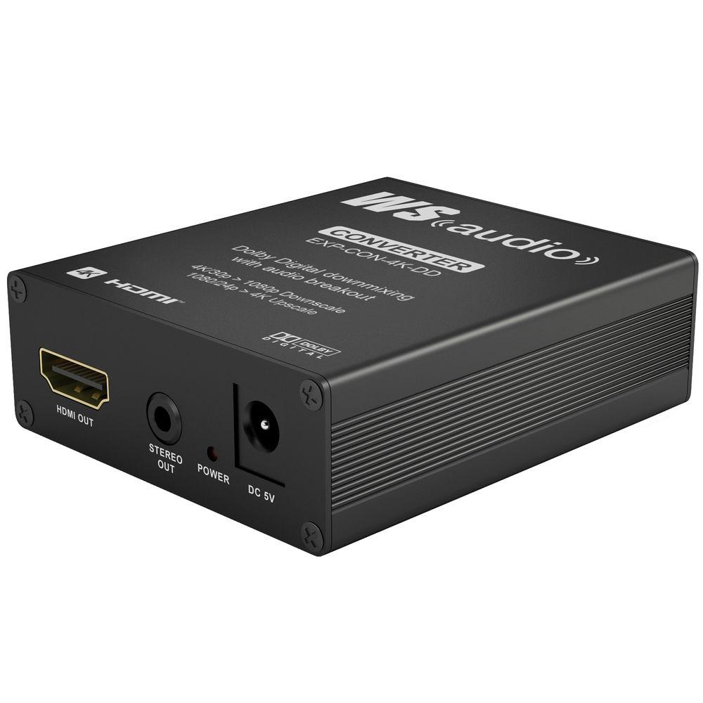 WyreStorm Express 4K Downscaler and HD Upscaler with Dolby Digital Downmixing