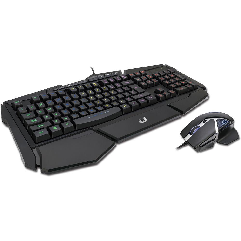 Adesso EasyTouch 136CB Illuminated Keyboard and Mouse, Adesso, EasyTouch, 136CB, Illuminated, Keyboard, Mouse
