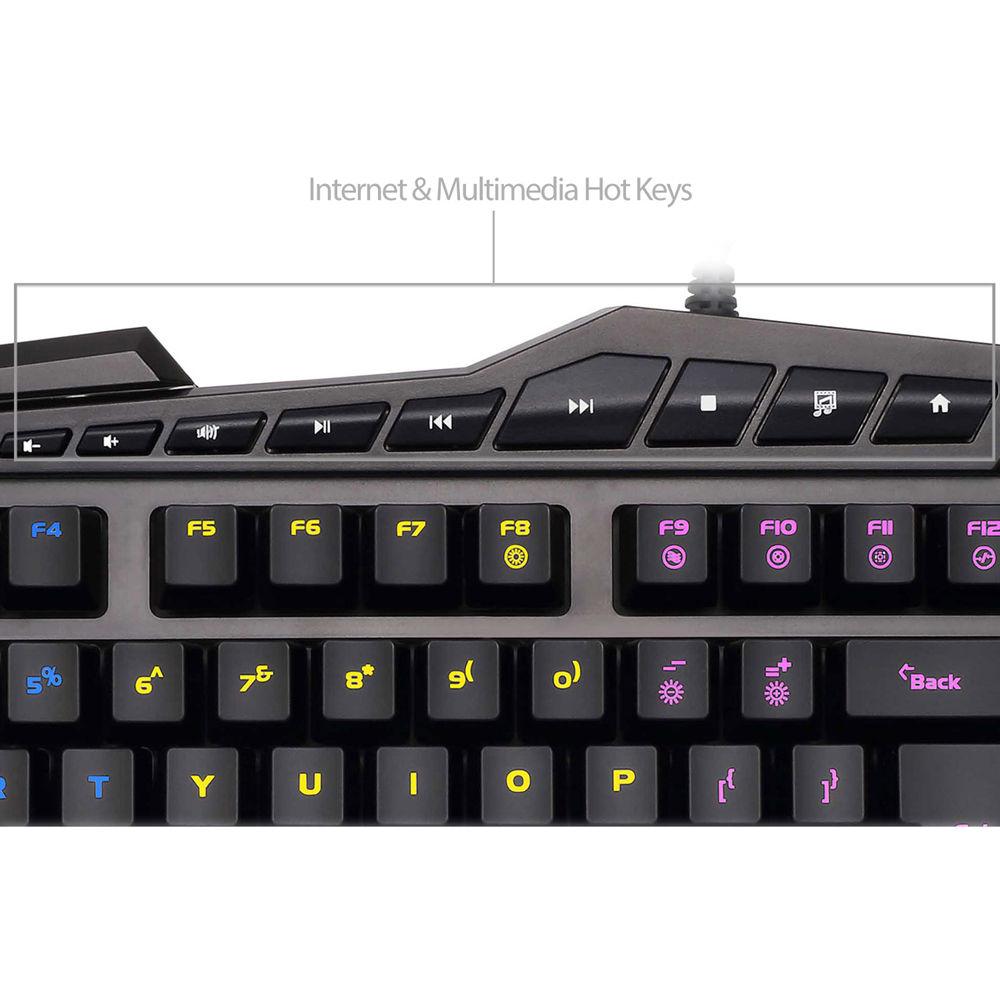 Adesso EasyTouch 136CB Illuminated Keyboard and Mouse