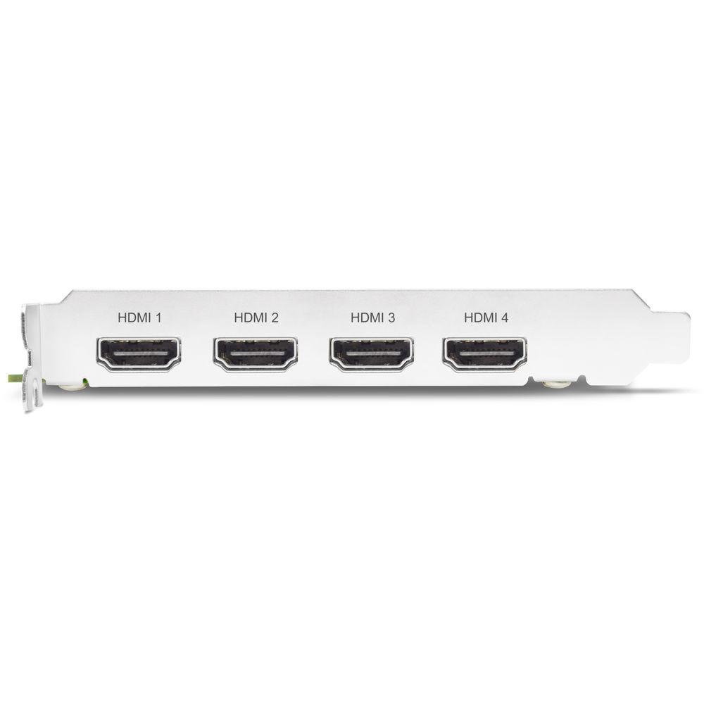 AJA KONA HDMI 4-Channel HDMI Capture Card for Multi-Channel HD or Single Channel UltraHD