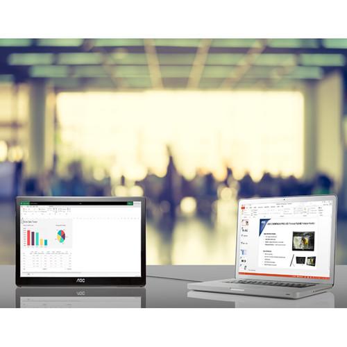 AOC I1659FWUX 15.6" 16:9 USB Powered IPS Monitor