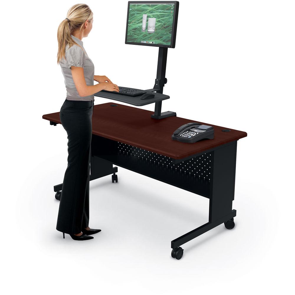 Balt Up-Rite Rear Mount Workstation Single Monitor Mount