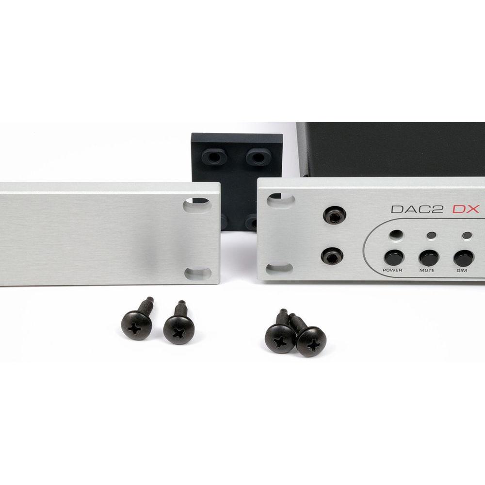 Benchmark 1 2RU-Wide 1RU-Tall Blank Rackmount Plate with Logo