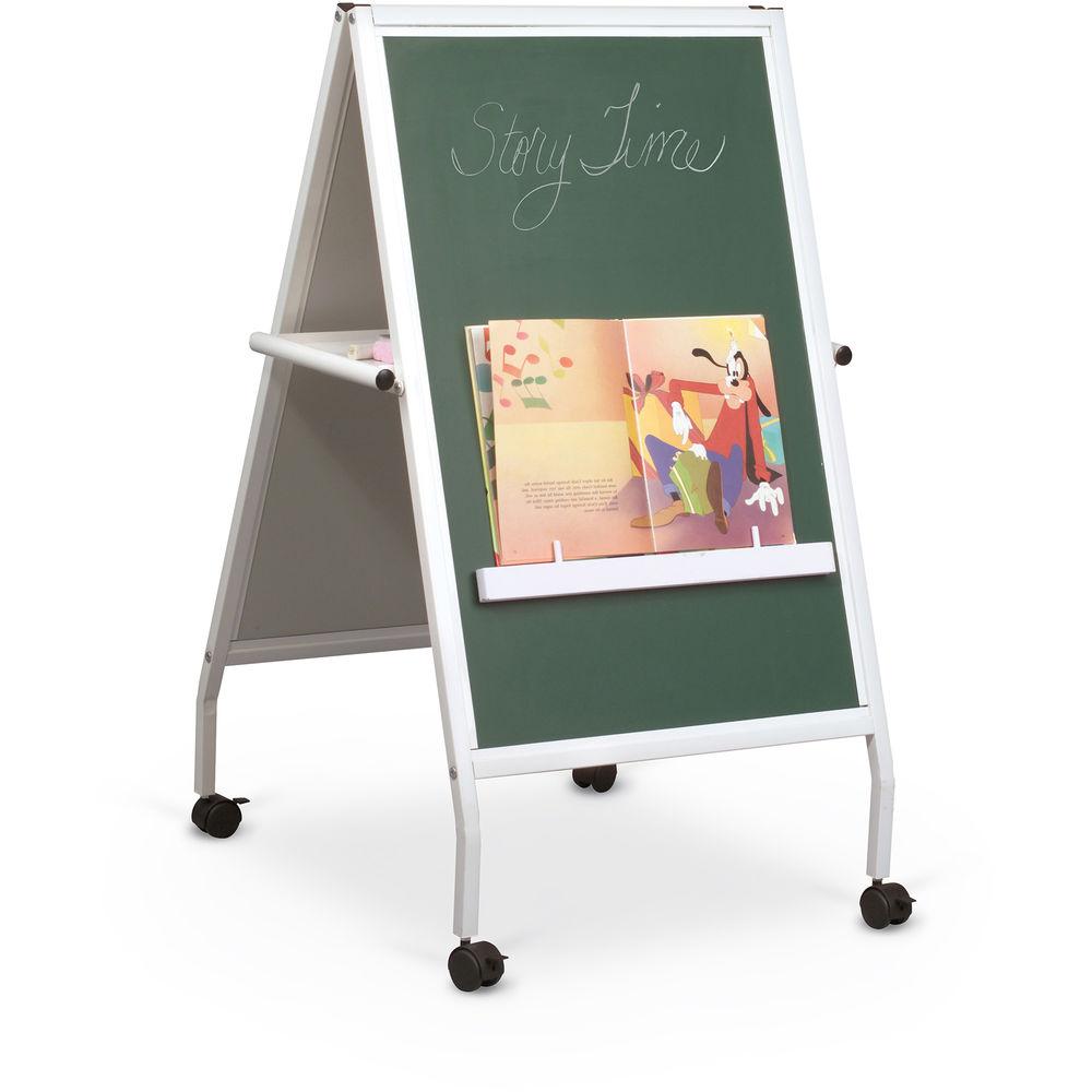 Best Rite MICE Wheasel with Whiteboard & Chalkboard Surfaces