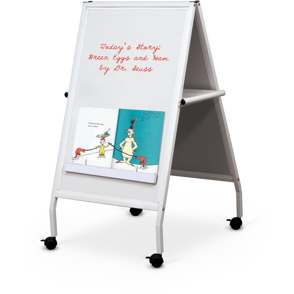 Best Rite MICE Wheasel with Whiteboard & Chalkboard Surfaces